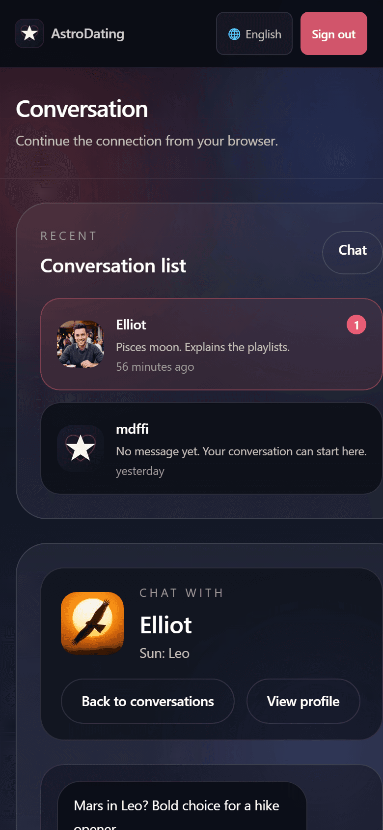 Real conversations